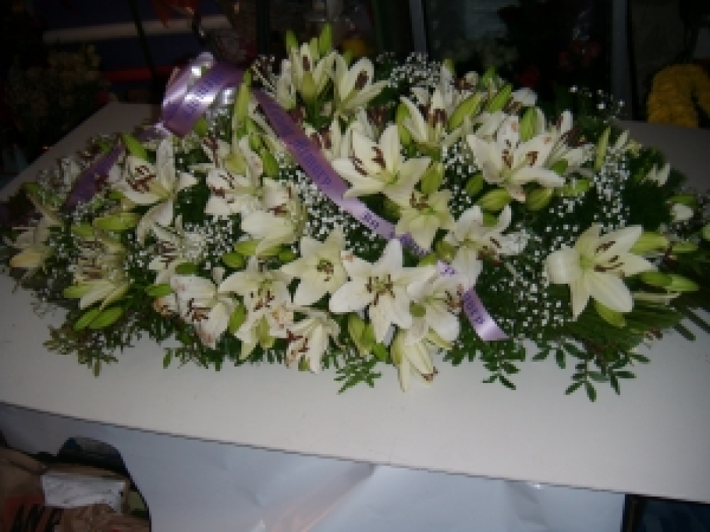 Lillium and gypsophyllia