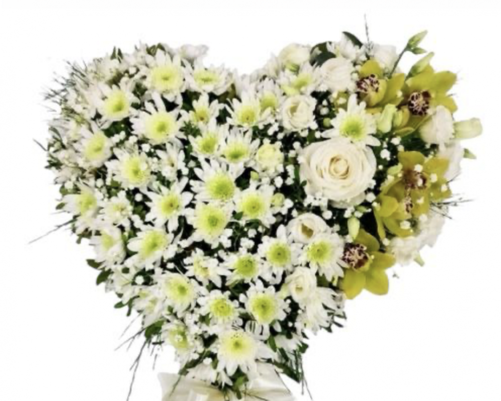 Full floral heart